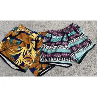 Shortinho Plus Size de Viscolycra - Tamanhos Grandes para academia e praia - M