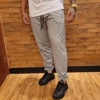 Treino Academia Calça Jogger Moletom Slim Masculina Skinny - G (40/42)