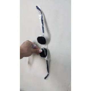 517 Óculos de Sol Masculino Quadrado com Proteção UV400 em Acetato - Polarizado e madeira d7