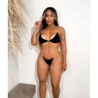 Biquíni Neon Fita Marquinha Feminino - Estilo Blogueira - 7