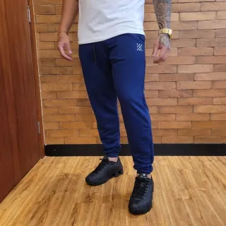 Calças de Moletom Masculina Skinny Slim - Kit com 3 unidades - sortidas