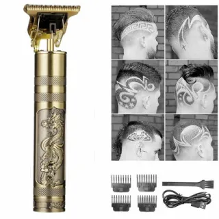 Aparador Profissional Sem Fio - Máquina de Barbear Portátil - Único