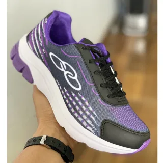 REF 890 Tênis Feminino - Compre online na Raryel - grafite/pink