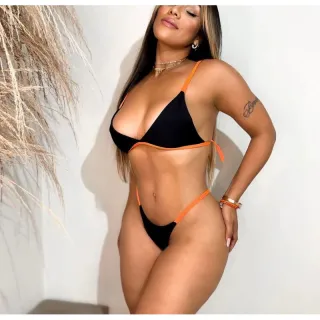 Biquíni Neon Fita Marquinha Feminino - Estilo Blogueira - 7