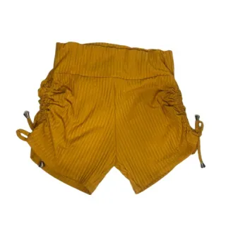 Revenda Short Canelado Feminino em Malha - Verde Militar