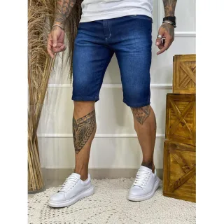 Promoção Bermuda Jeans Masculina com Laycra - Direto da Fábrica
