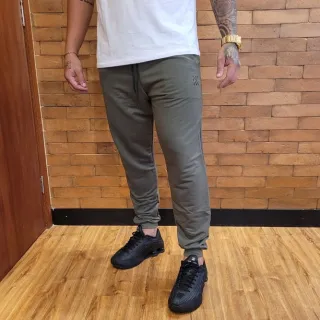 Calças de Moletom Masculina Skinny Slim - Kit com 3 unidades - sortidas