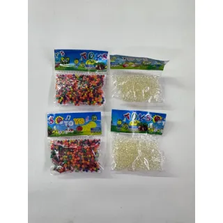 Decoração Festa Água Cresce Planta Bolinhas Gel Orbeez - Branco