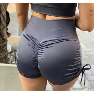 Amarração Empina Bumbum Fitness Feminino Curto - Onça 4