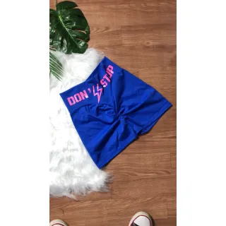 Empina Bumbum Poliamida Short para Academia e Treinos em Geral - Azul Marinho