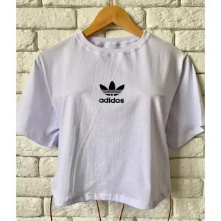 Cropped 100% algodão feminino - Promoção - Branco