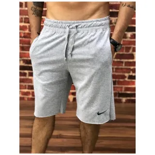 Short Academia Masculino Kit 2 Bermudas Moletom - 1 BM Chumbo