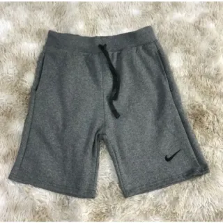 Short Academia Masculino Kit 2 Bermudas Moletom - 1 BM Chumbo