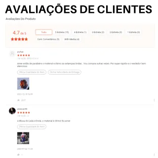 Cores variadas T-shirt Feminina - Vermelha