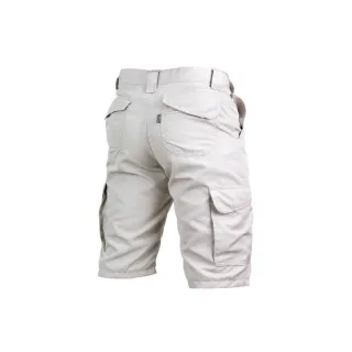 Bermuda Adventure Secagem Rápida Poly Rip Stop Tática Cargo - Preta