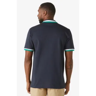 Pool Azul Marinho Camisa Polo Masculina Básica Manga Curta Malha Piquet - P