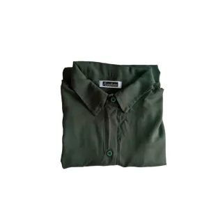 Camisão Manga Longa Max Verão Leve Praia Saida de Camisa Chemise - Branca