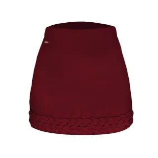 Moda Verão Saia Bengaline Curta Tendência