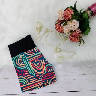 Roupa Academia Shorts Fitness Feminino Levanta Bumbum - SHORT EMPINA AZU ROYALL