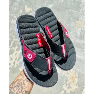 Conforto Extra Macio Cartago Alabama Chinelo Masculino - Azul, Vermelho, Preto e Bege - CARTAGO.VERMELHO