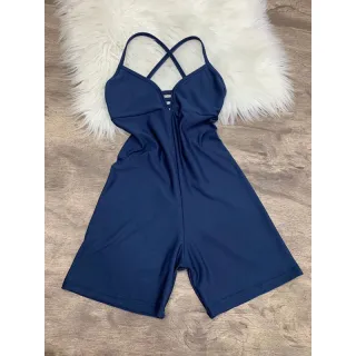 Alcinha Macaquinho Fitness - Costa Nua - ANIMAL PRINT LILÁS