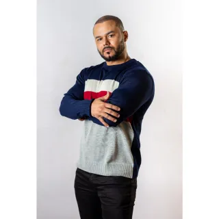 Colombia Suéter - Vermelho