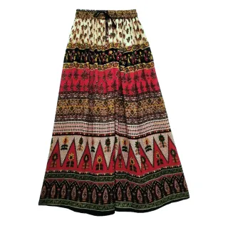 Cigana Indiana Saia Longa P M G GG - Várias Cores - Lilás