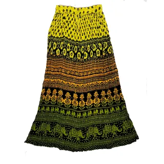 Cigana Indiana Saia Longa P M G GG - Várias Cores - Lilás