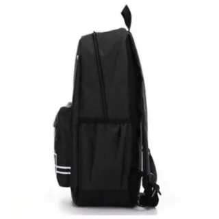 Super resistente mochila unissex AD bolsa em promoção - Preto