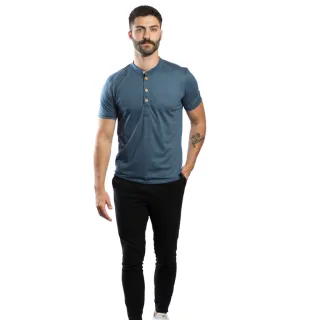 Gola Padre Camisa Henley - Branco