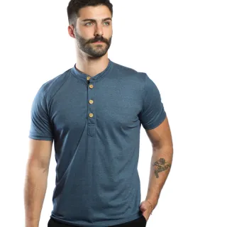 Gola Padre Camisa Henley - Branco