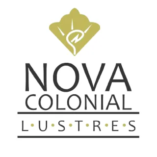 Pendente Colonial Quadrado de Teto Luminária Vidro Transparente - Ouro Velho