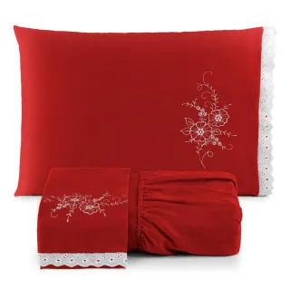 Promoção lençol casal queen aveludado liso - 03 peças - Azul