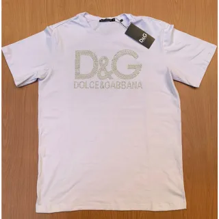 Camisa Premium Dolce & Gabbana Pedraria Malha Peruana - Envio Imediato - Preto