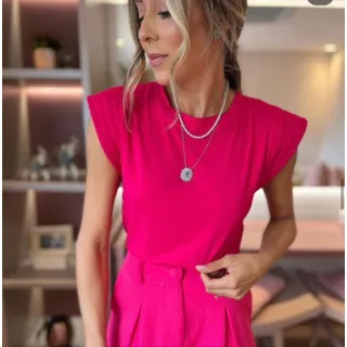 Promoção! Blusa Feminina Casual Trabalho Passeios | Mulher Moderna - Nude