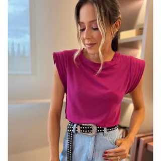 Promoção! Blusa Feminina Casual Trabalho Passeios | Mulher Moderna - Nude