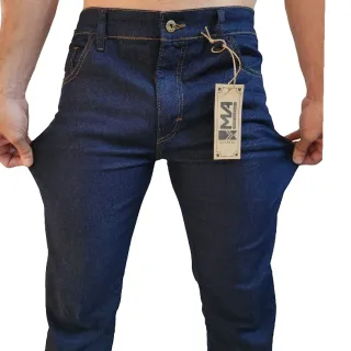 Rodeio Calça Jeans Masculina Country Elastano - Azul Marinho