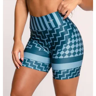 Bermuda Suplex Estampada Feminino Academia Fitness - Variação de Cores - change your mindset