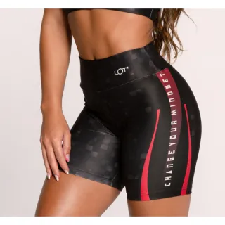 Bermuda Suplex Estampada Feminino Academia Fitness - Variação de Cores - change your mindset