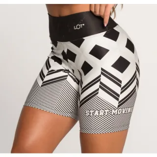 Bermuda Suplex Estampada Feminino Academia Fitness - Variação de Cores - change your mindset