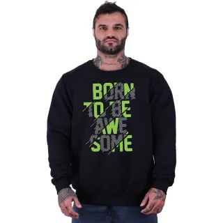 Blusa Moletom Masculina Basic MXD Conceito - Sem Touca - Estampa Caveira Bosque - Ideal para os amantes de academia e fitness - Workout