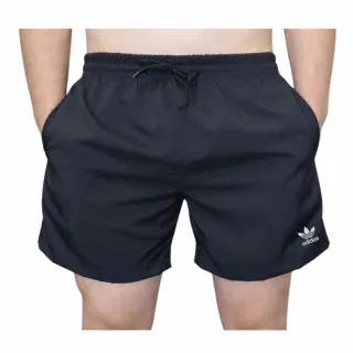 Bermuda Tactel Elastano Preta Masculina Academia - TMMY EMBORRACHADO