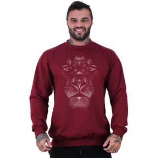 Moletom Masculino Basic MXD Sem Touca Cheetah - Academia Musculação - Awesome