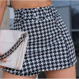 Shorts estampados zebra modinha 36 a 46 - Pied Poule