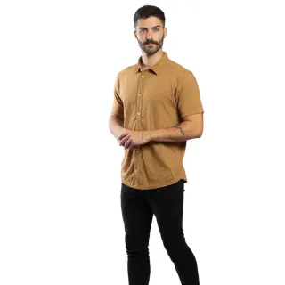 Moda Sustentável Masculina: Camisa Slim para o Homem Moderno - Militar