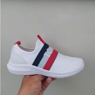 Lançamento: Tênis Sapatilha Meia com Elástico - Conforto e Leveza - Preto Pink