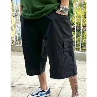 Envio IMEDIATO Bermuda Masculina Dazzling Preto Caqui Cargo - Preto