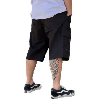 Envio IMEDIATO Bermuda Masculina Dazzling Preto Caqui Cargo - Preto