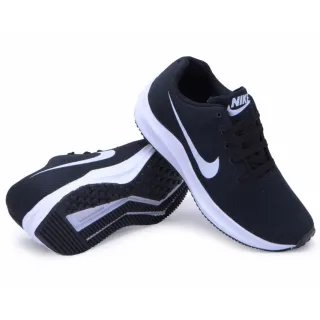 Promoção Tênis Zoom Masculino Feminino Corrida Academia Caminhada - Preto/branco