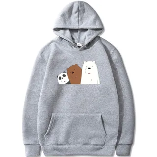 Casaco Feminino Urso Polar Desenho Canguru - Raryel